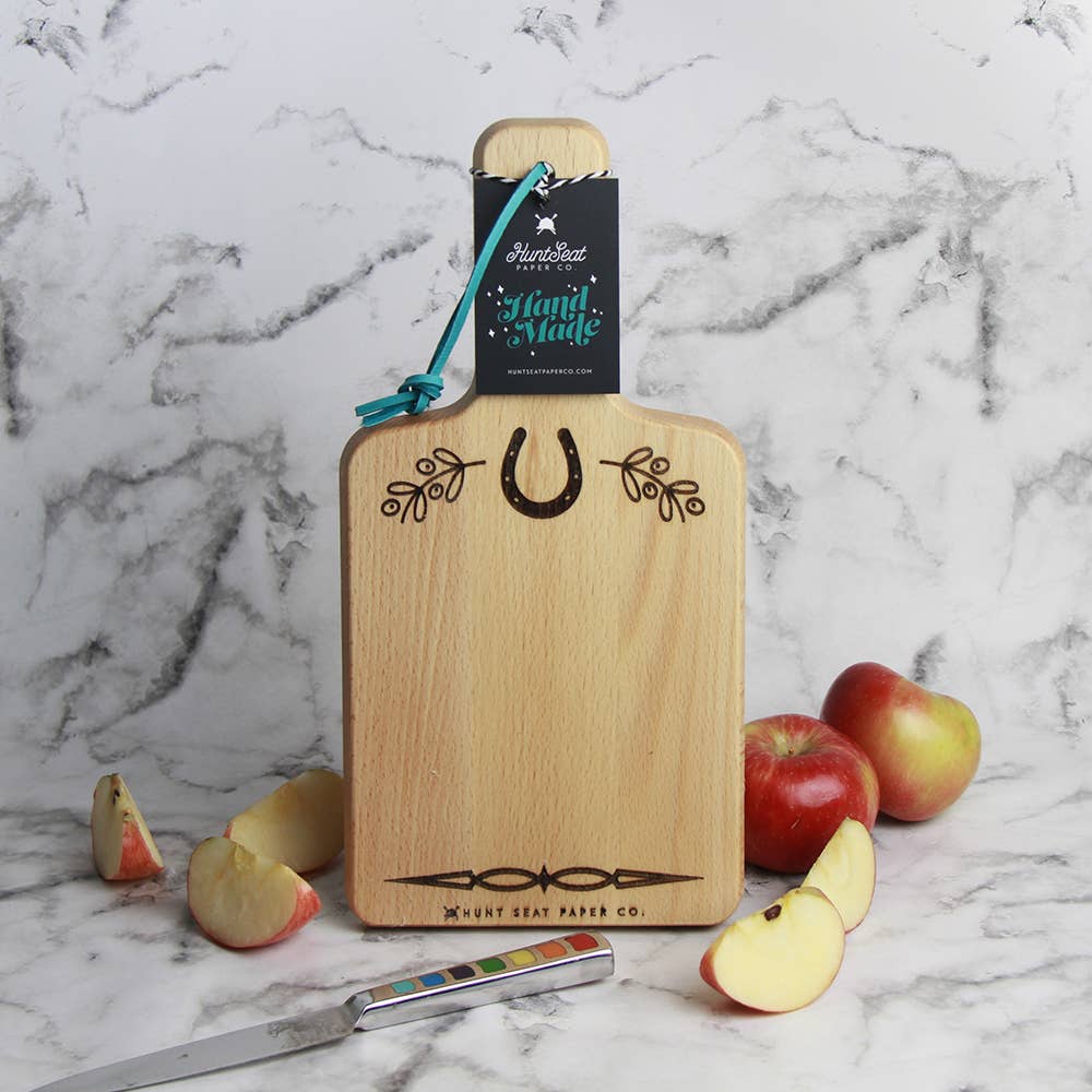 Horse Shoe Cheese Board - Sparkling Cowgirl