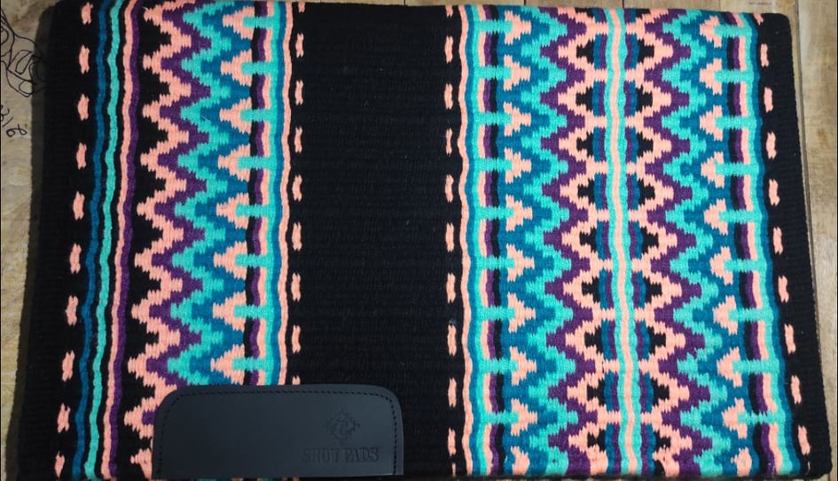 Show Pad 2001 - Peach, Mint, Turquoise and Purple - Sparkling Cowgirl