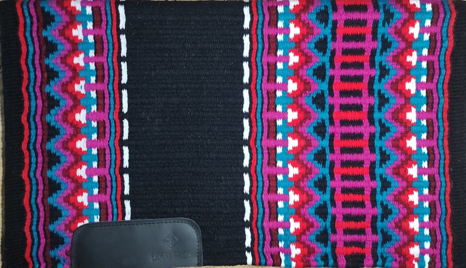 Show Pad 2003 - Fuchsia, Red, and Turquoise