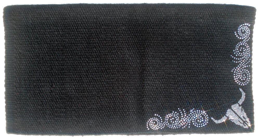Steerhead Rhinestone Blanket - Sparkling Cowgirl