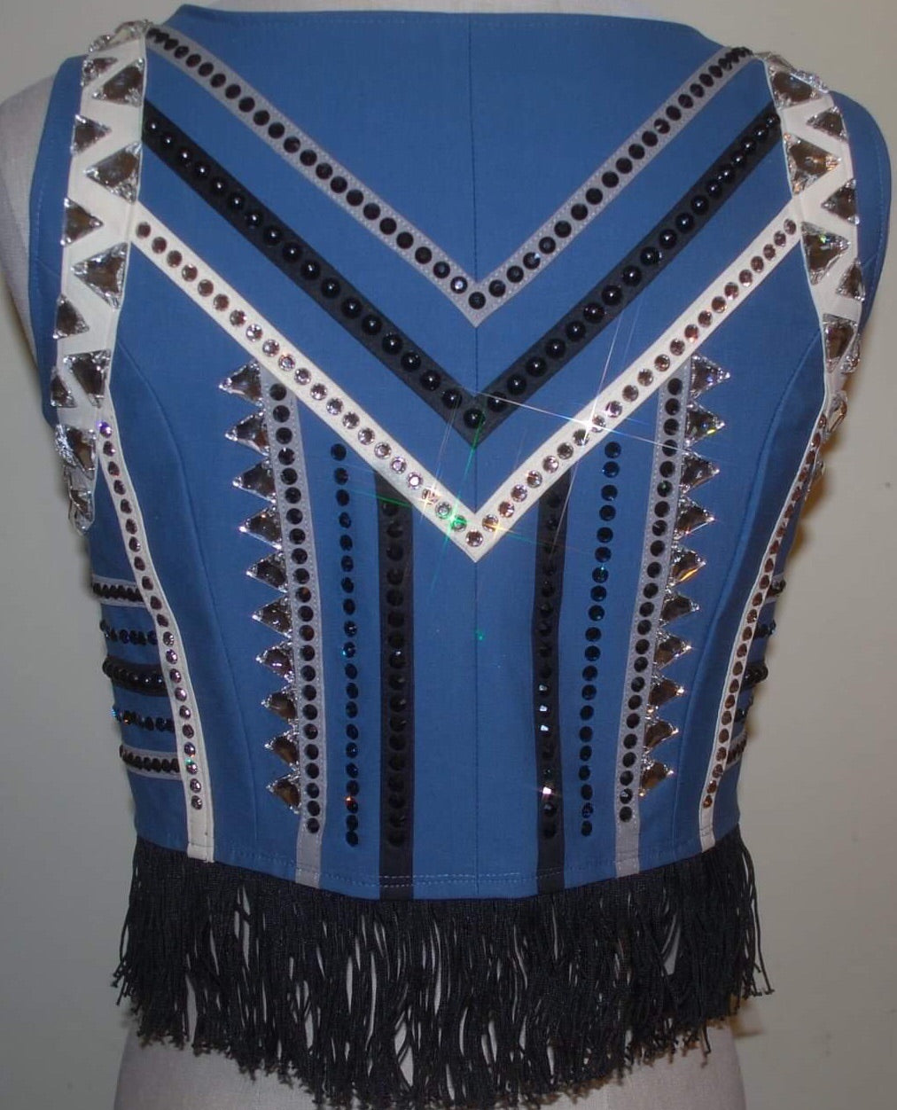 Slate blue Bolero - Sparkling Cowgirl