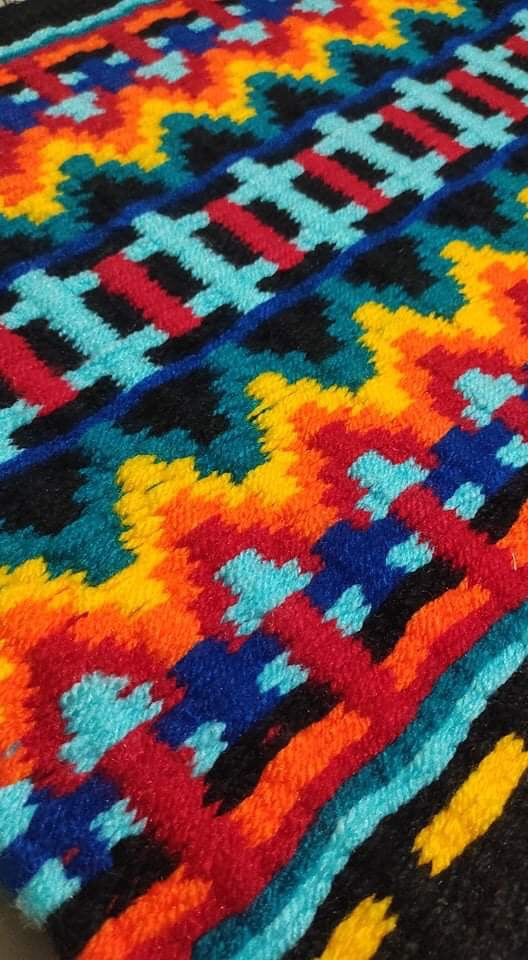 Show Pad 1980 - Black with all the Primary Colors - Sparkling Cowgirl