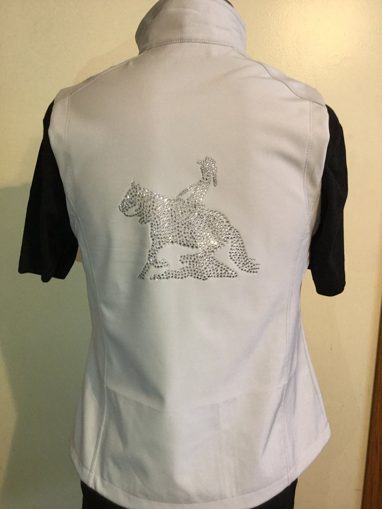Reining Stock Horse Rhinestone Vest - Sparkling Cowgirl