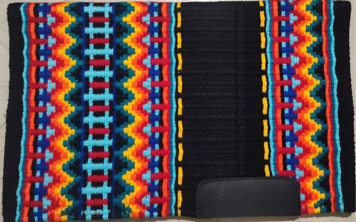 Show Pad 1980 - Black with all the Primary Colors - Sparkling Cowgirl