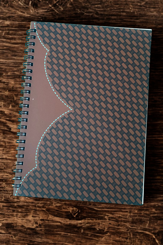 Saddle Stitch Small Notebook - Sparkling Cowgirl