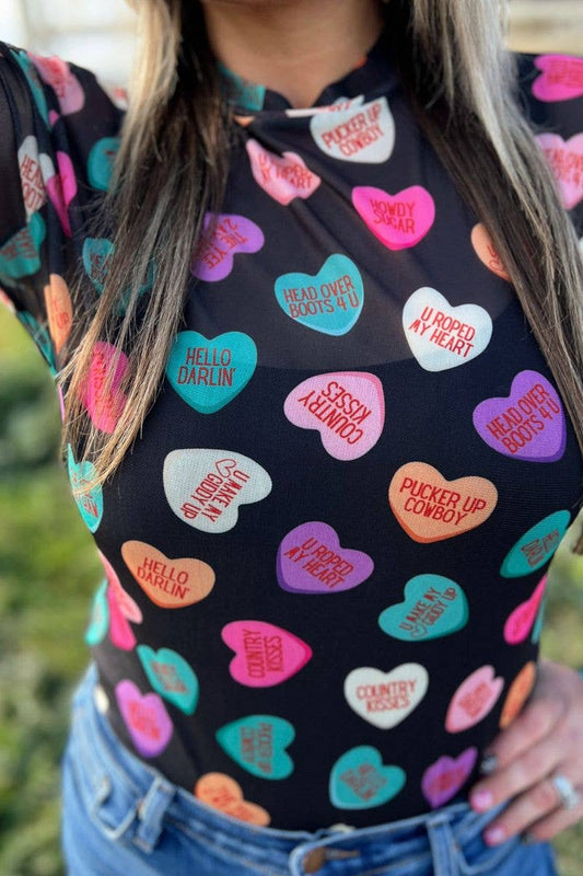 Cowgirl Sweetheart Mesh - Sparkling Cowgirl