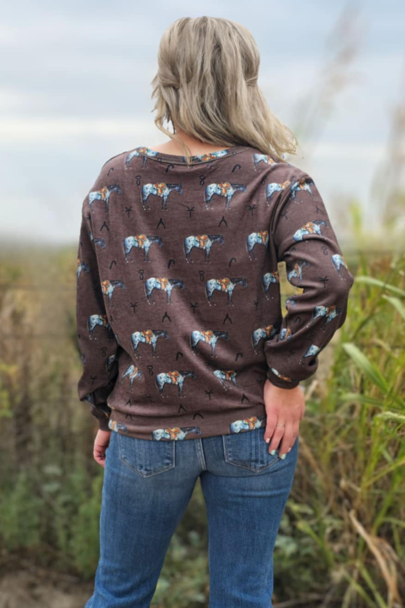 Blue Roan Sweatshirt