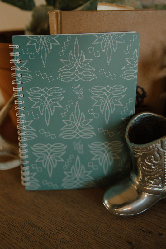 Cowgirl Stitch Small Notebook - Sparkling Cowgirl