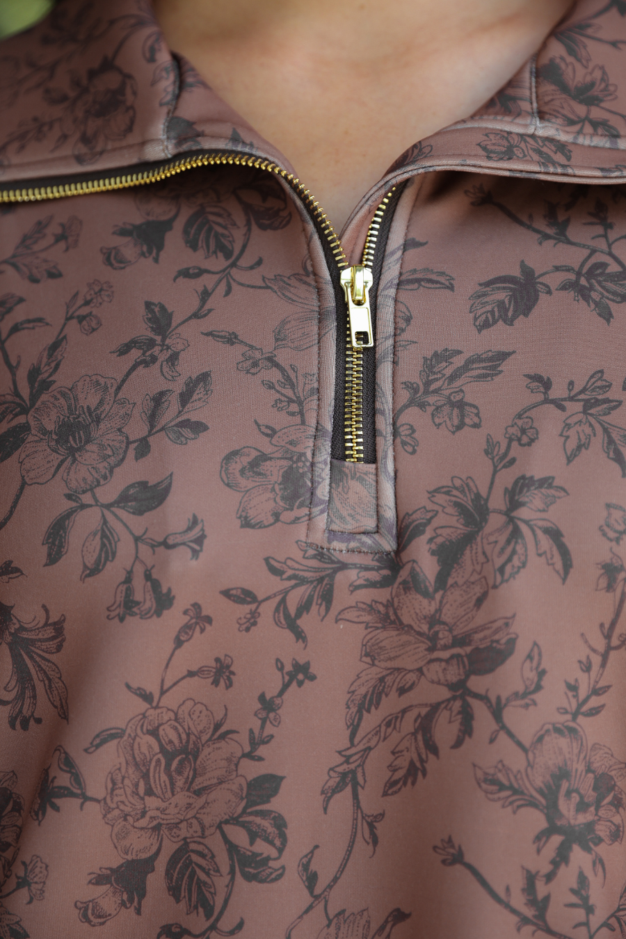 Rosewood Bloom Pullover