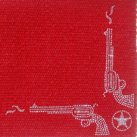 Smokin Guns Rhinestone Blanket - Sparkling Cowgirl