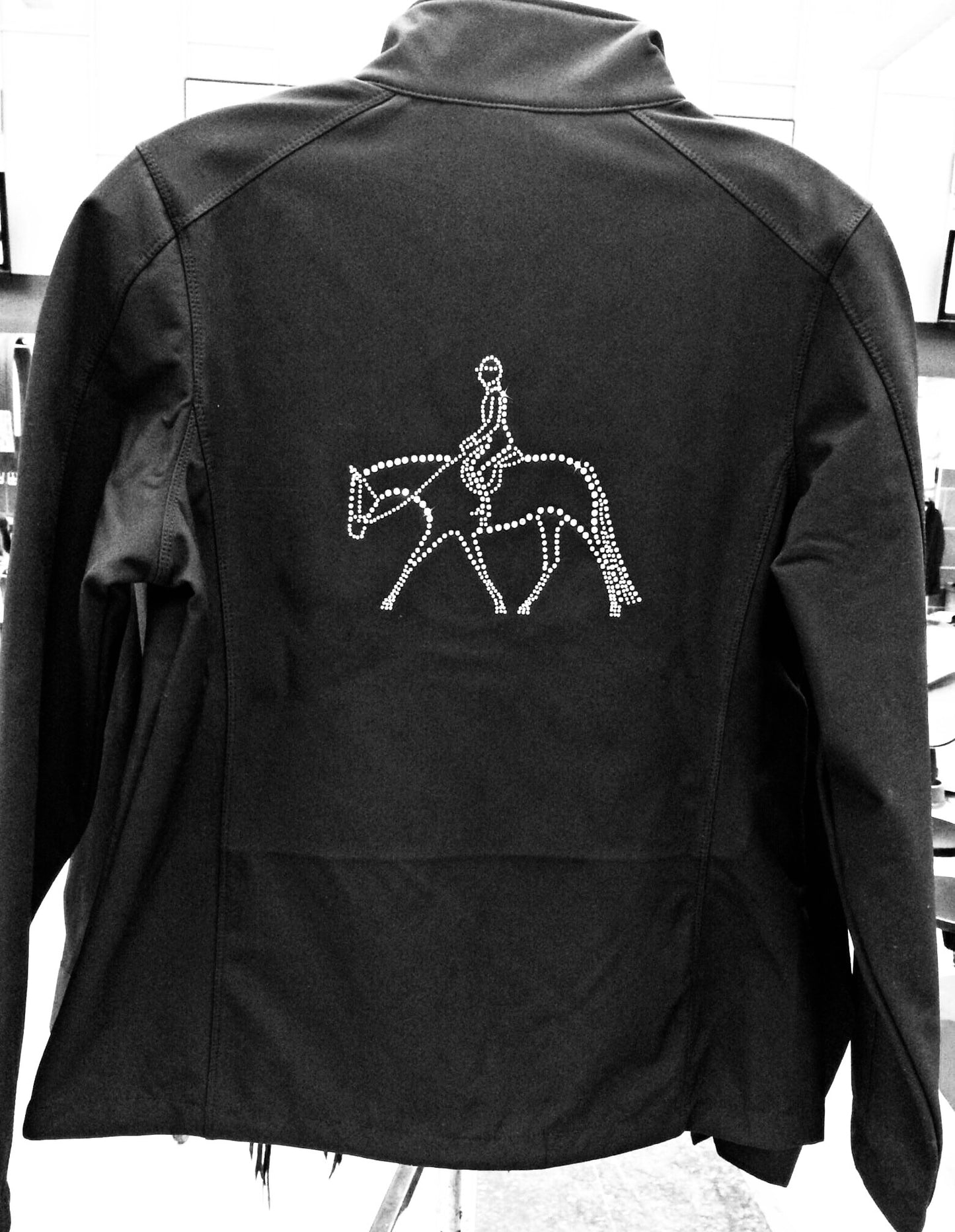 Hunter Under Saddle Rider Rhinestone Jacket - Sparkling Cowgirl