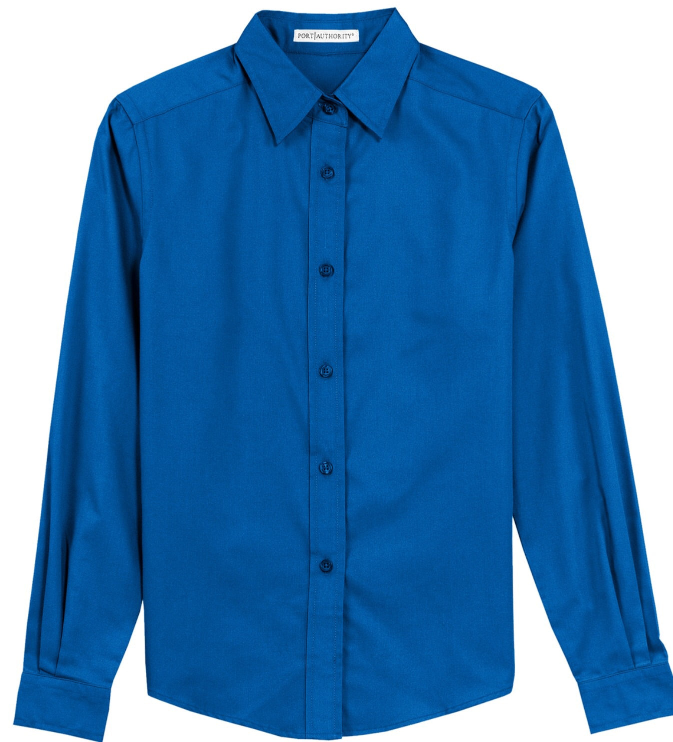 Button Up Shirt - Strong Blue - Sparkling Cowgirl