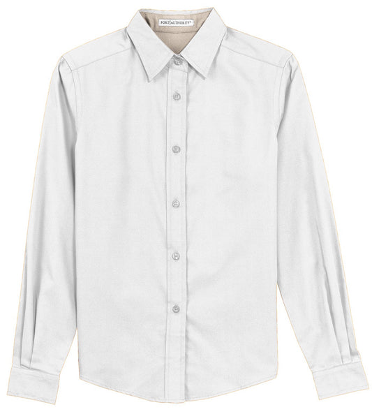 Button Up Shirt - White - Sparkling Cowgirl
