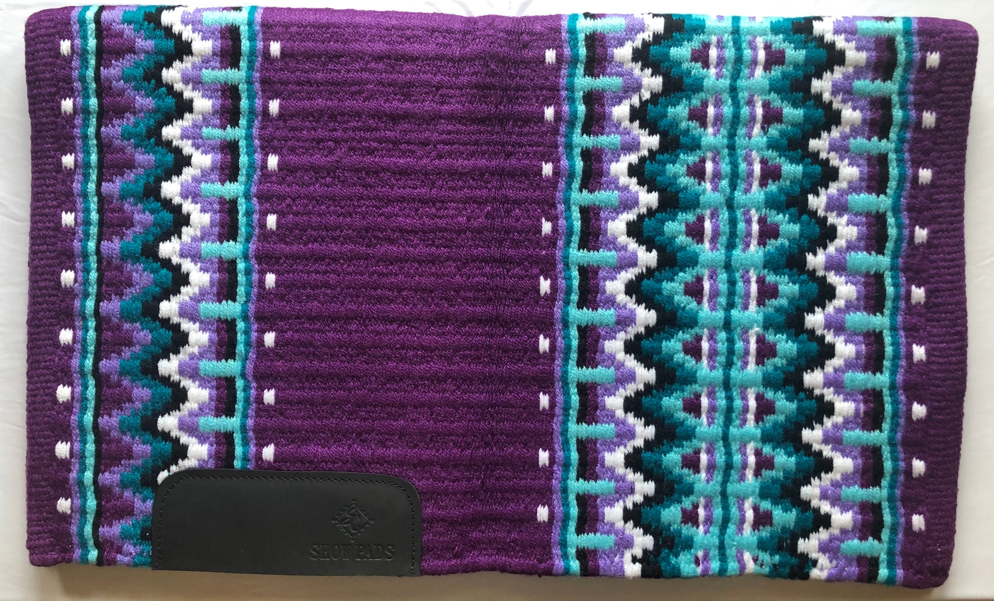 Show Pad 2014 - Purple, Lilac Aqua and Turquoise - Sparkling Cowgirl